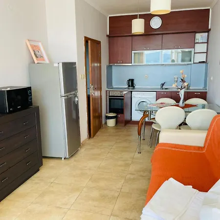 S08 Apartment With Patio And Sea View شقة نيسيبار